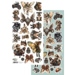 AA-ST-11 Alchemy of Art -Steampunk Time -  arkusz dodatków 6x12''