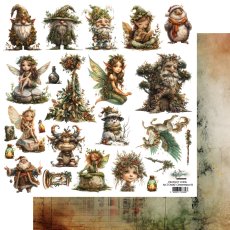 AA-TOMAF-CHRISTMAS-01 ZESTAW DODATKÓW Alchemy of Art - Papier dwustronny  12x12'' 