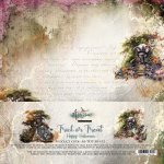 AA-TOT-HH-12  Alchemy of Art - 6x6'' - zestaw papierów Trick or treat - Happy Halloween