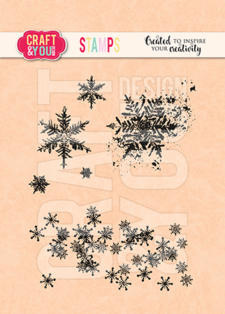 CS045 Clear Stamps Snowflakes Set / Zestaw Śnieżynek - Craft & You Design