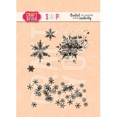 CS045 Clear Stamps Snowflakes Set / Zestaw Śnieżynek  - Craft & You Design