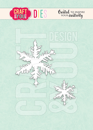 CW310 Wykrojnik /Die - Snowflakes Set/Śnieżynki zestaw - Craft&You Design