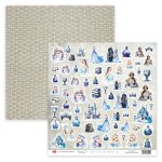 CP-PT08 Paint Over The Winter 08 - Elementy do wycinania 30,5x30,5cm - Craft & You Design 