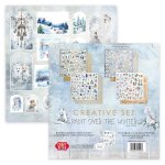 CSET-PT30-8 Kreatywny duży zestaw/Big Creative Set Paint Over The Winter 30,5x30,5 cm Craft & You Design - 8 arkuszy