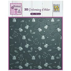 EF3D094 Folder do embossingu 3D ( 150x150 mm ) - tło łosie