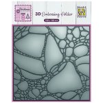 EF3D101 Folder do embossingu 3D ( 150x150 mm ) - bąbelki