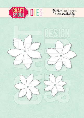 CW320 Wykrojnik /Die -Magda's Seven Petal Flower / Kwiat Siedmiopłatkowy Magdy- Craft&You Design