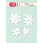CW320 Wykrojnik /Die -Magda's Seven Petal Flower / Kwiat Siedmiopłatkowy Magdy- Craft&You Design