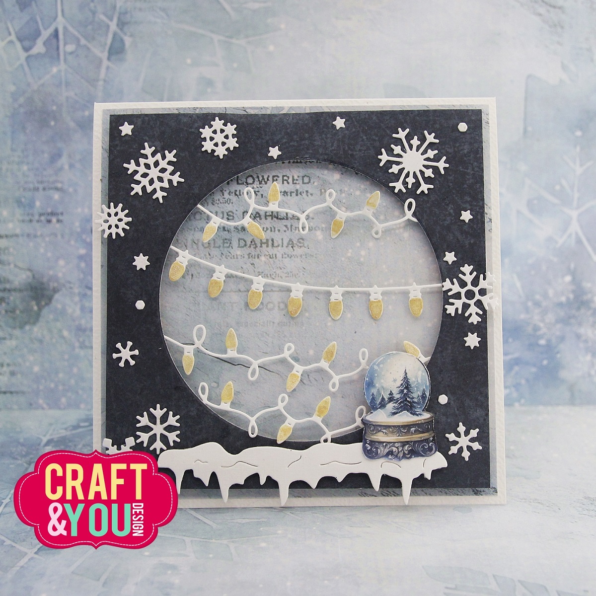 CW322 Wykrojnik /Die -Small Snowflakes / Małe Śnieżynki-Craft&You Design