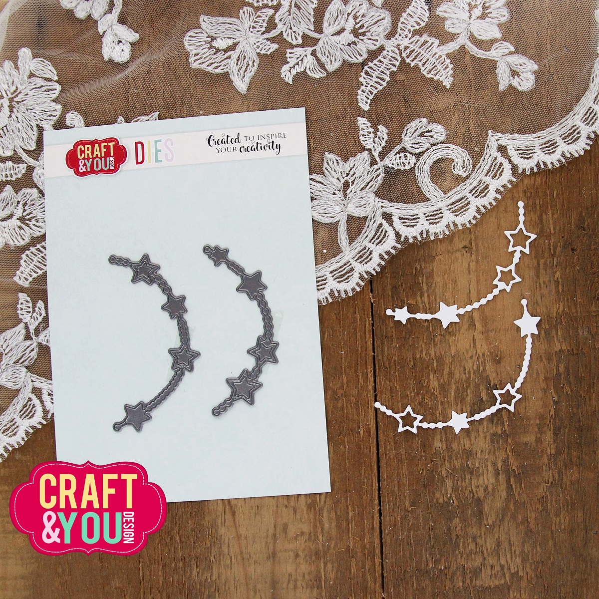 CW314 Wykrojnik /Die -Decorative Chains 2 / Dekoracyjny łańcuszek 2 - Craft&You Design