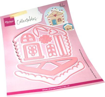 COL1555 Wykrojniki Marianne Design Collectable -Cabin by Marleen-domek z piernika