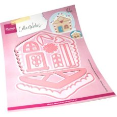 COL1555 Wykrojniki Marianne Design Collectable -Cabin by Marleen-domek z piernika