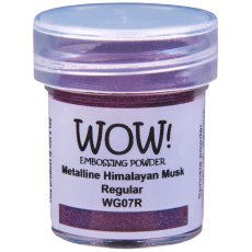 WG07R Puder do embossingu WOW! -Metallines - Himalayan Musk Metalline - Regular