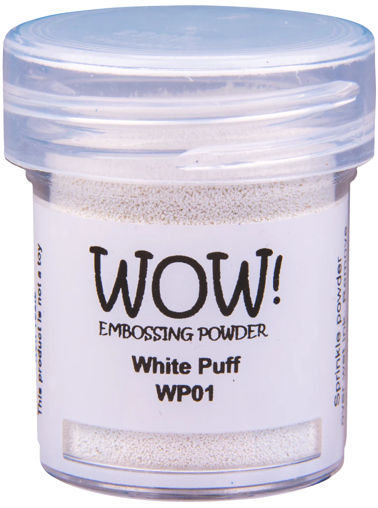 WP01UH Puder do embossingu WOW! Puff Colours - White Puff