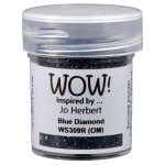 WS309R Puder do embossingu WOW! Embossing Glitters -Blue Diamond