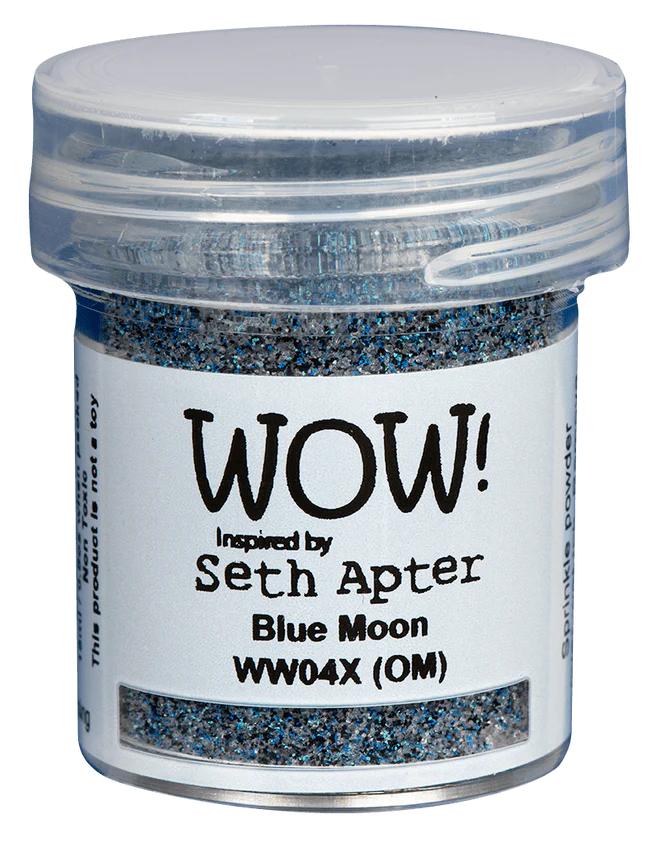 WW04X Puder do embossingu WOW! Mixed Media -Blue Moon