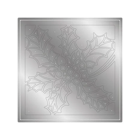 NG-HAI-MD-CJH Wykrojnik Holly & Ivy -Jolly Holly - ostrokrzew