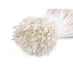 900904-2 Pręciki do kwiatków matowe - kremowe jasne