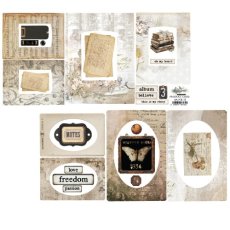 AA-NB-13 RAMKI DO SAMODZIELNEGO WYCIĘCIA Natural beautiful-  arkusz dodatków 6x12''