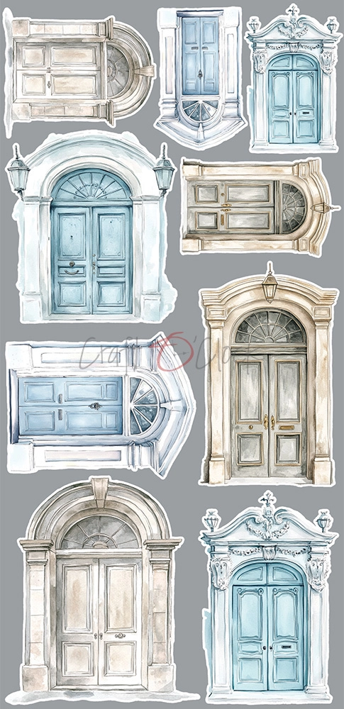CC-F38-SBL-12 SOMETHING BLUE - zestaw DODATKÓW - SOMETHING
