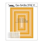 CLNESTXXL10 Wykrojniki Crealies -Crea-Nest-Lies XXL Rectangels 