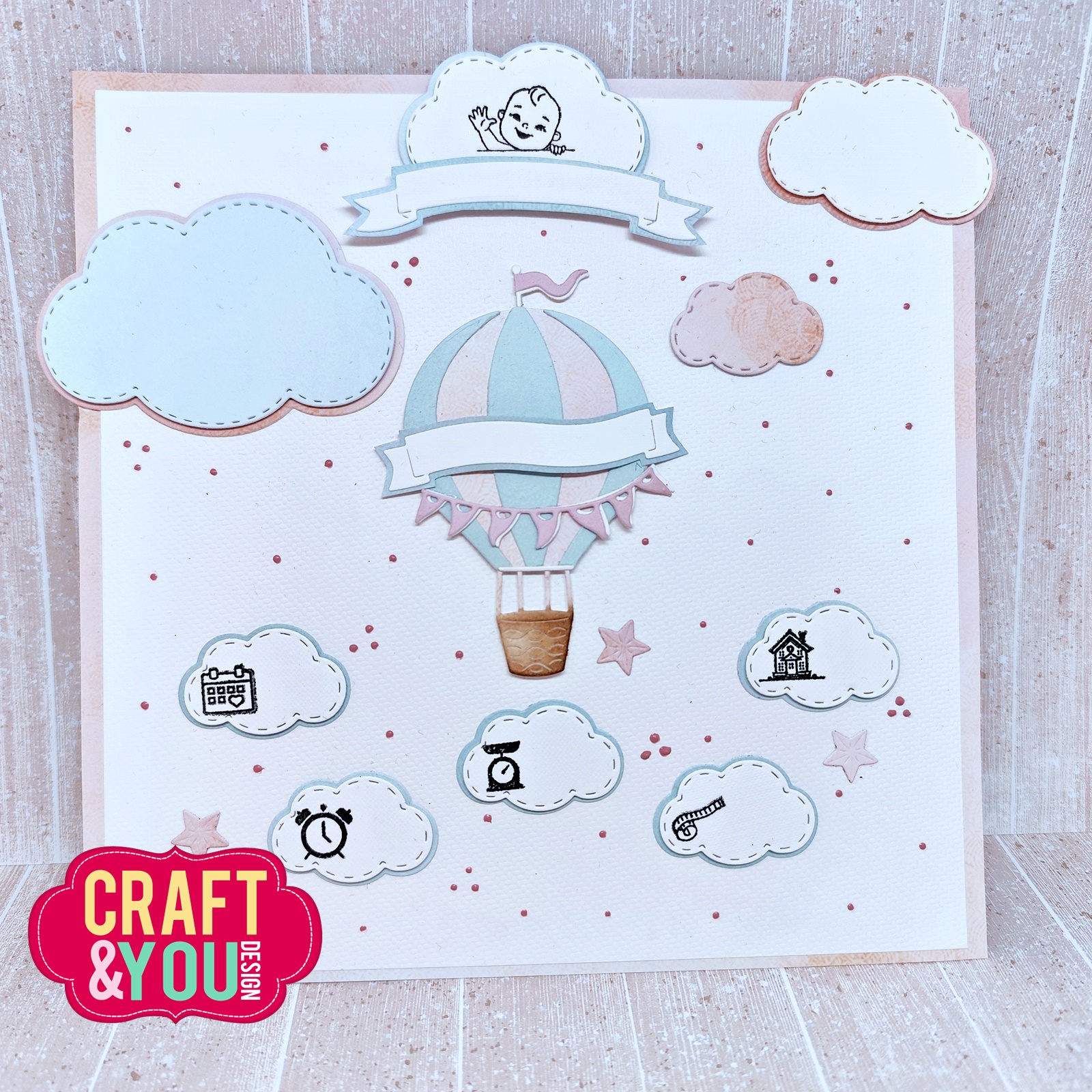 CW325 Wykrojnik /Die -Balloon / Balon-Craft&You Design