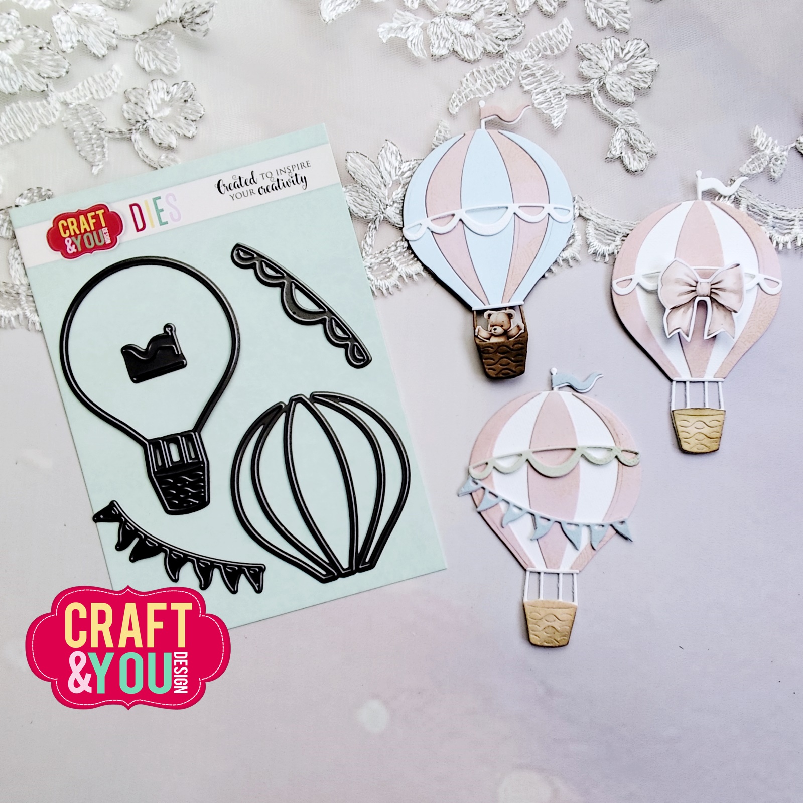 CW325 Wykrojnik /Die -Balloon / Balon-Craft&You Design