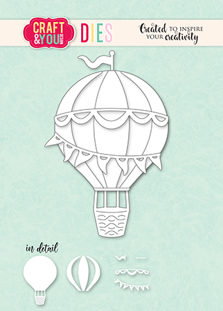 CW325 Wykrojnik /Die -Balloon / Balon-Craft&You Design