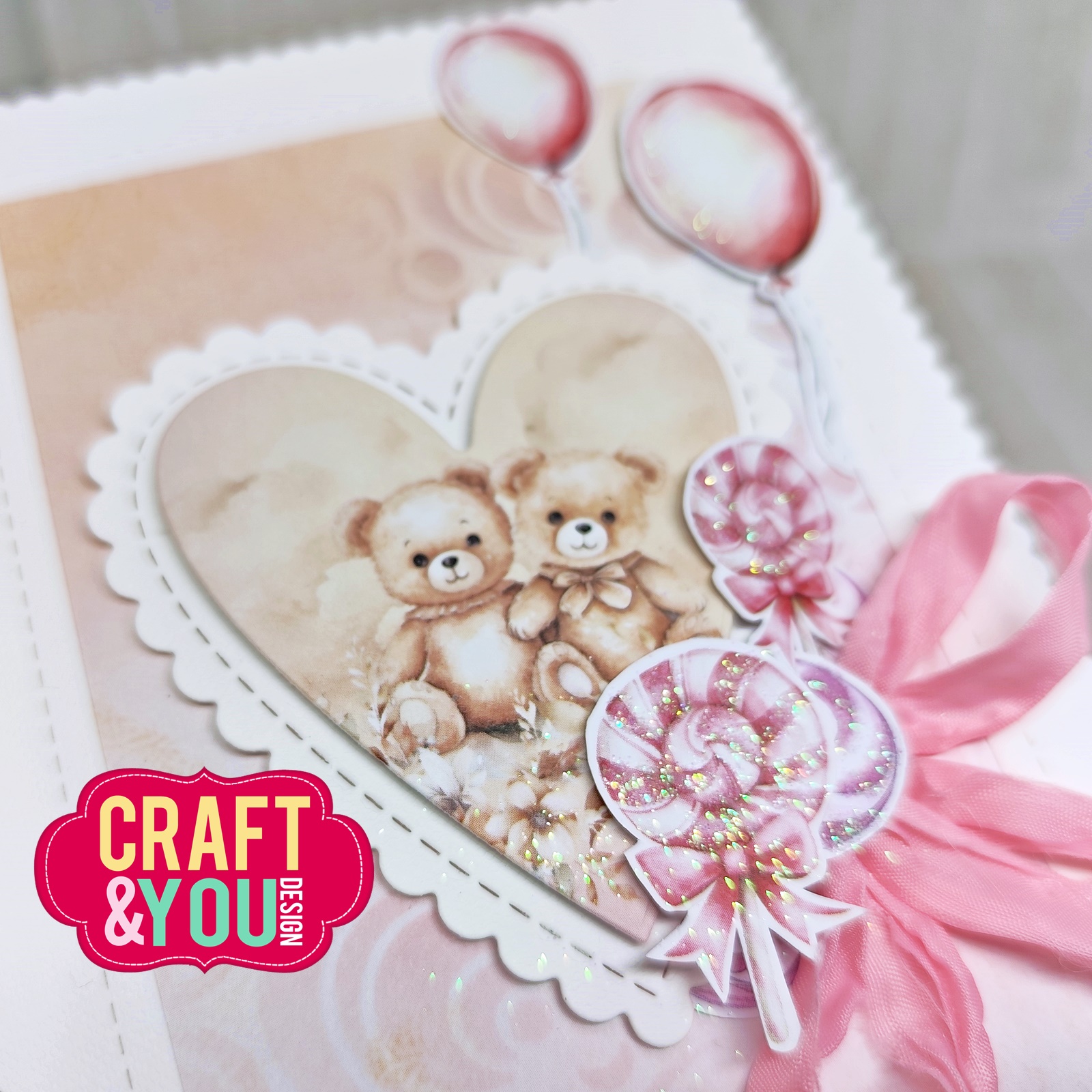 CW328 Wykrojnik /Die - Biscuit Frame Hearts / Herbatnikowa ramka serduszka-Craft&You Design