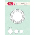 CW329 Wykrojnik /Die - Mini Doily / Mini Serwetka-Craft&You Design