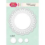 CW335 Wykrojnik /Die -Doily/Serwetka-Craft&You Design