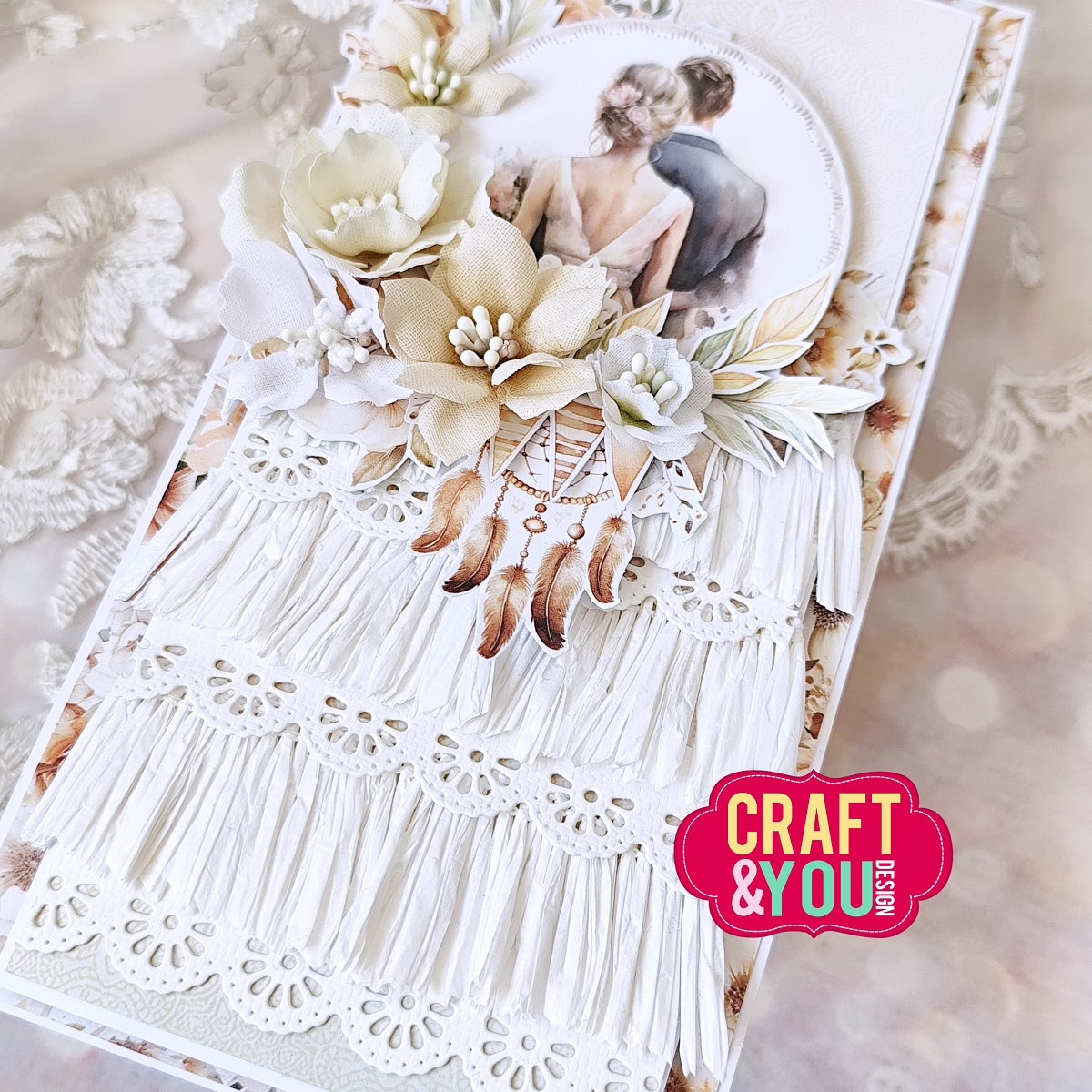 CW336 Wykrojnik /Die -Doily Border / Serwetkowy border-Craft&You Design