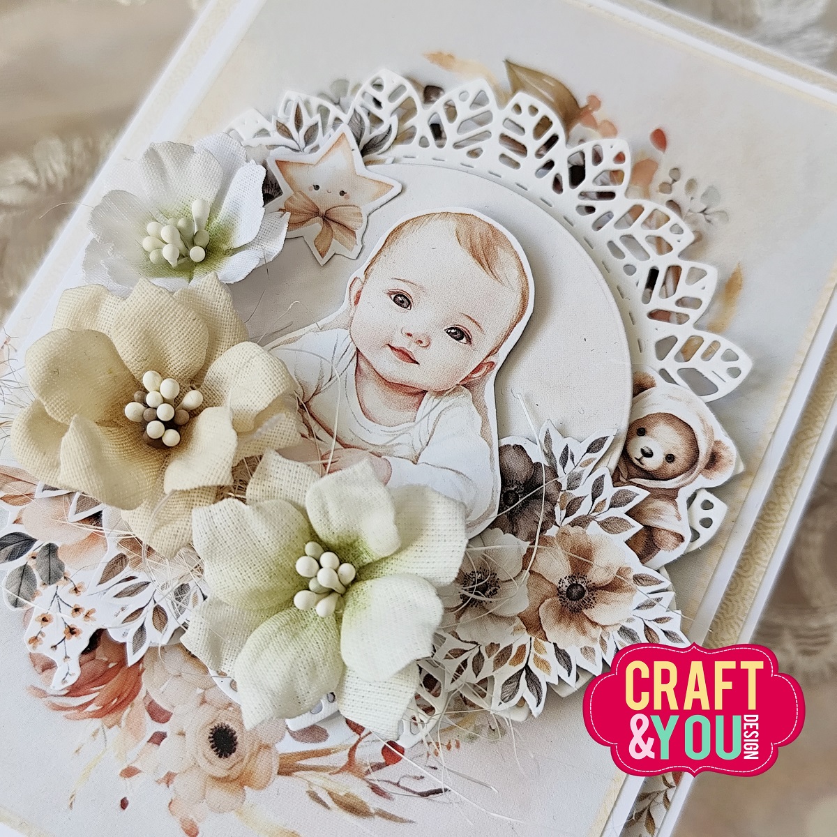 CW339 Wykrojnik /Die -Doily Leaves / Serwetkowa z listkami -Craft&You Design
