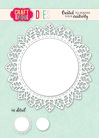 CW339 Wykrojnik /Die -Doily Leaves / Serwetkowa z listkami -Craft&You Design
