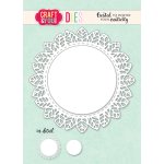 CW339 Wykrojnik /Die -Doily Leaves / Serwetkowa z listkami -Craft&You Design