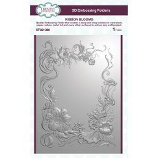 EF3D-086 Folder do embossingu 3D  Ribbon Blooms