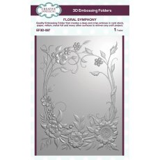 EF3D-087 Folder do embossingu 3D  Floral Symphony 