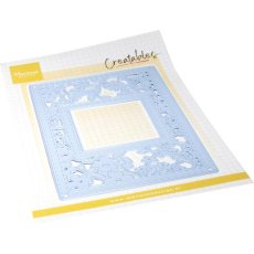 LR0888 Wykrojnik Marianne Design Creatables -Rectangle Flowers -ramka kwiaty
