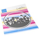 CR1684 Wykrojnik Marianne Design - CrafTables -Silhouette - Flower Meadow -łąka kwiatowa