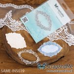 SAME-INS019 Wykrojnik Ramka owalna- ScrapAndMe