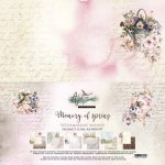 AA-MOS-07 Alchemy of Art- 12x12'' -Zestaw papierów do scrapbookingu Memories of spring