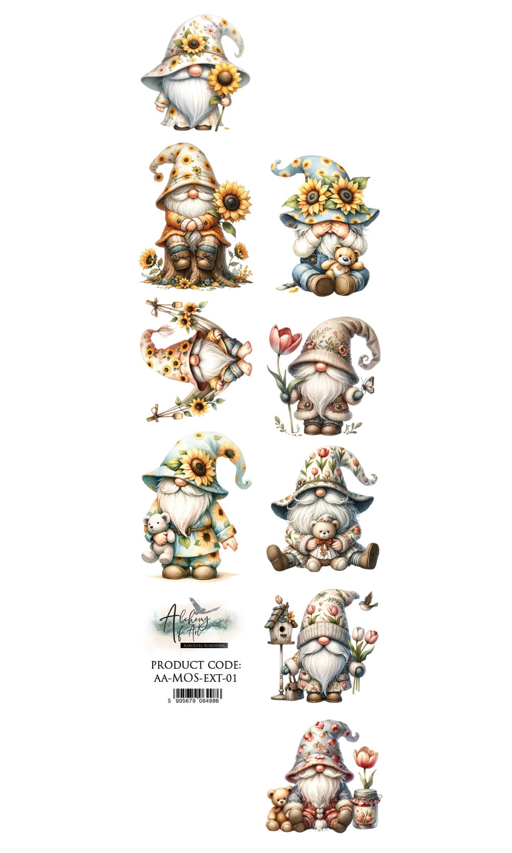 AA-MOS-ext-01 PASECZEK/ STRIPS z dodatkami Memories of spring