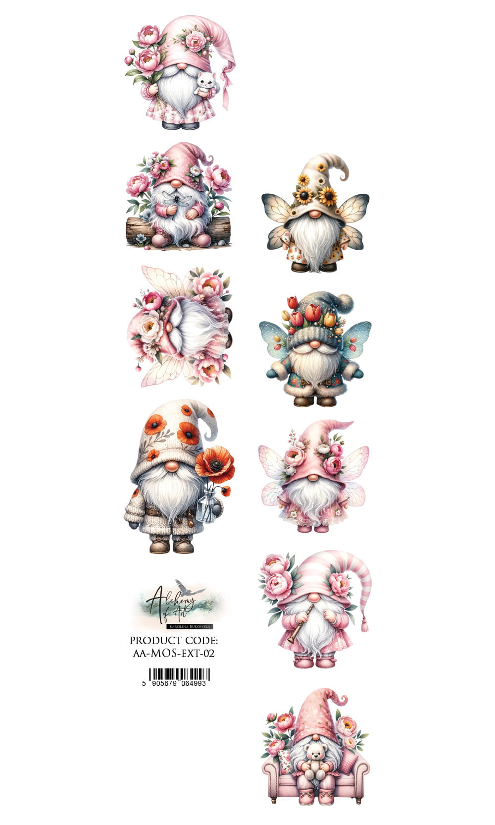 AA-MOS-ext-02 PASECZEK/ STRIPS z dodatkami Memories of spring