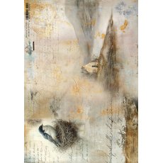 AA-MOS-RP-03 Papier ryżowy  A4 - Alchemy of Art  Memories of spring