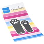 CR1686 Wykrojnik Marianne Design - CrafTables - Two Paws -dwie łapki