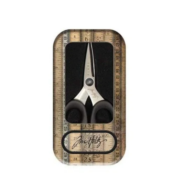 2342E Nożyczki do tkanin i papieru Tim Holtz Tonic Studios 5" w pudełku