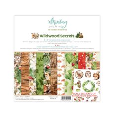 MT-WIS-08 WILDWOOD SECRETS - Zestaw MINTAY PAPERS 20,3x20,3cm