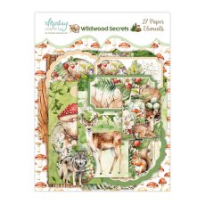 MT-WIS-LSCE WILDWOOD SECRETS - Papierowe Koperty i Tagi - die cuts