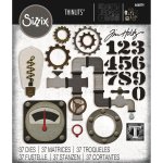 666874 Wykrojnik Sizzix • Thinlits 37pcs Die Set Vault Industrial by Tim Holtz