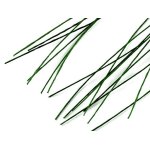730219 Drut florystyczny - zielona paproć- Ø0,7 mm, długość 40 cm - 20 sztuk